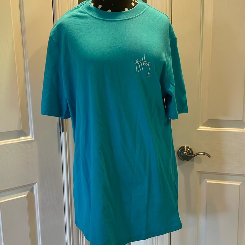 Guy Harvey Bull Dolphin  Pocketless  T-Shirt